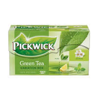PICKWICK Zöld tea, 20x2 g, PICKWICK Zöld tea Variációk, citrom, jázmin, earl grey, borsmenta (KHK116)