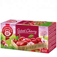 TEEKANNE Gyümölcstea, 20x2,5 g, TEEKANNE, édes cseresznye (KHK326)