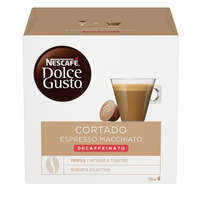NESCAFE DOLCE GUSTO Kávékapszula, 16 db, NESCAFÉ DOLCE GUSTO Cortado, koffeinmentes (KHK397)