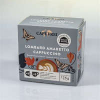 CAFE FREI Kávékapszula, Dolce Gusto kompatibilis, 9 db, CAFE FREI Lombard amaretto cappuccino (KHK849)