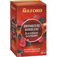 MILFORD Gyümölcstea, 20x2,5 g, MILFORD Blackberry-raspberry, szeder-málna (KHK868)