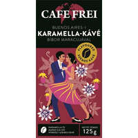 CAFE FREI Kávé, pörkölt, szemes, 125 g, CAFE FREI Buenos Aires-i karamella bíbor maracujával (KHK920)