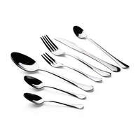 . Teás-, kávéskanál, rozsdamentes acél, 12,5 cm, 6 db-os szett, Boston (KHKE667)