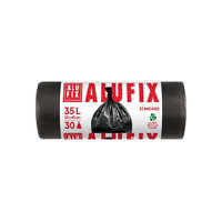 ALUFIX Szemeteszsák, 35 l, 30 db, 53x60 cm, 10 &mikro;, ALUFIX, fekete (KHT1496)