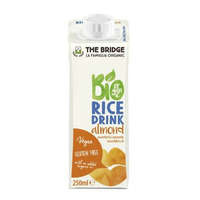 THE BRIDGE Növényi ital, bio, dobozos, 0,25 l, THE BRIDGE, rizs, mandulás (KHTEJBRM25)