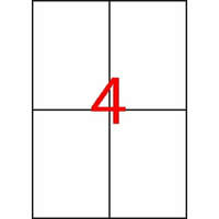 APLI Etikett, univerzális, 105x148 mm, APLI, 40 etikett/csomag (LCA12919)