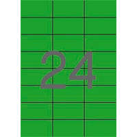 APLI Etikett, 70x37 mm, színes, APLI, zöld, 480 etikett/csomag (LCA1594)