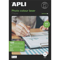 APLI Fotópapír, lézer, A4, 210 g, fényes, kétoldalas, APLI Premium Laser (LEAA11833)