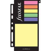 FILOFAX Kalendárium betét, öntapadó jelölőcímke és jegyzet, nagy, FILOFAX, színes (NFX130136)