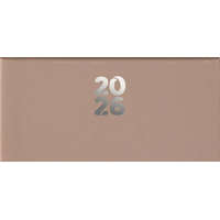 DAYLINER Zsebnaptár, fekvő elrendezésű, DAYLINER, Pannon, natúr (NPZSNAU)