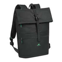 RIVACASE Notebook hátizsák, 15,6, rolltop, 15L, RIVACASE Gremio ECO 5567, fekete (NTRG5567B)