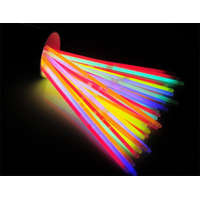 . Karkötő, sötétben világító, műanyag, 100 db, vegyes színek (PYSZT5200)