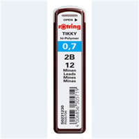 ROTRING Grafitbél, 2B, 0,7 mm, ROTRING (R505706)