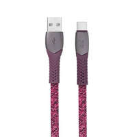 RIVACASE Usb kábel, USB - USB-C, 1,2 m, RIVACASE PS6102, piros (RUK6102RD)