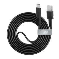 RIVACASE USB kábel, USB-USB-C, 1,2m, RIVACASE PS6002, fekete (RUKPS6002B)