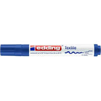 EDDING Textilmarker, 2-3 mm, kúpos, EDDING 4500, kék (TED4500K)