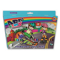 GRANIT Filctoll készlet, GRANIT Arti Kids, 24 különböző szín (TGFL24)