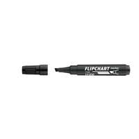 ICO Flipchart marker, 1-4 mm, vágott, ICO Artip 12 XXL, fekete (TICA12XFK)