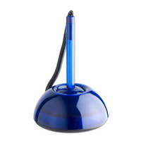 ICO Ügyféltoll, 0,8 mm, áttetsző kék tolltest, ICO Lux, kék (TICPPLUXTK)