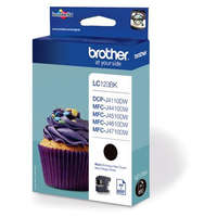 BROTHER LC123B Tintapatron DCP-J4110DW, MFC-J4410DW nyomtatókhoz, BROTHER, fekete, 600 oldal (TJBLC123B)