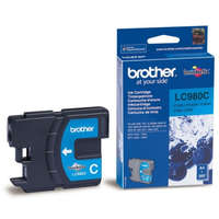 BROTHER LC980C Tintapatron DCP 145C, 165C, MFC 250C nyomtatókhoz, BROTHER, cián, 260 oldal (TJBLC980C)