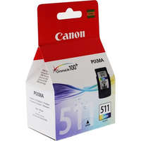 CANON CL-511 Tintapatron Pixma MP240, 260, 480 nyomtatókhoz, CANON, színes, 244 oldal (TJCBCL511)