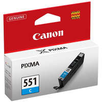 CANON CLI-551C Tintapatron Pixma iP7250, MG5450 nyomtatókhoz, CANON, cián, 7ml (TJCBCLI551C)