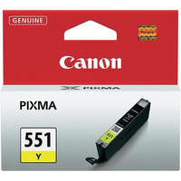 CANON CLI-551Y Tintapatron Pixma iP7250, MG5450 nyomtatókhoz, CANON, sárga, 7ml (TJCBCLI551Y)