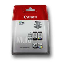 CANON PG-545/CL-546 Tintapatron multipack Pixma MG2450, MG2550 nyomtatókhoz, CANON, fekete, színes, 2&#42;180 oldal (TJCPG545P)
