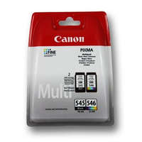 CANON PG-545/CL-546 Tintapatron multipack Pixma MG2450, MG2550 nyomtatókhoz, CANON, fekete, színes, 2*180 oldal (TJCPG545P)