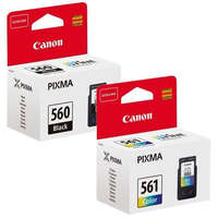 CANON PG560/CL561 tintapatron multipack PIXMA TS5350 nyomtatókhoz, CANON, fekete+színes, 2&#42;180 oldal (TJCPG560P)
