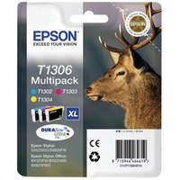 EPSON T13064010 Tintapatron multipack Stylus 525WD nyomtatóhoz, EPSON, c+m+y, 30,3ml (TJE13064)