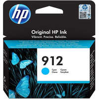 HP 3YL77AE Tintapatron Officejet 8023 All-in-One nyomtatókhoz, HP 912, cián, 315 oldal (TJH3YL77A)