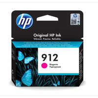 HP 3YL78AE Tintapatron Officejet 8023 All-in-One nyomtatókhoz, HP 912, magenta, 315 oldal (TJH3YL78A)