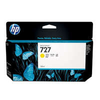 HP B3P21A Tintapatron DesignJet T1500, T2500, T920, T930 nyomtatókhoz, HP 727, sárga, 130 ml (TJHB3P21A)