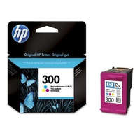 HP CC643EE Tintapatron DeskJet D2560, F4224, F4280 nyomtatókhoz, HP 300, színes, 165 oldal (TJHCC643E)