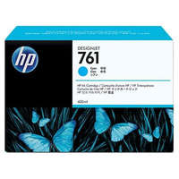 HP CM994A Tintapatron DesignJet T7100 nyomtatóhoz, HP 761, cián, 400 ml (TJHCM994A)