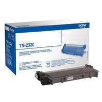 BROTHER TN2320 Lézertoner HL L2300D, DCP L2500D nyomtatókhoz, BROTHER, fekete, 2,6k (TOBTN2320)