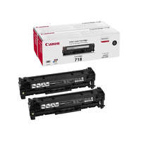 CANON CRG-718B Lézertoner i-SENSYS LBP 7200CDN, MF 8330 nyomtatókhoz, CANON, fekete, 2&#42;3,4k (TOCCRG718D)