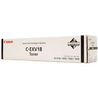 CANON C-EXV18 Fénymásolótoner IR 1018 fénymásolóhoz, CANON, fekete, 8,4k (TOCEXV18)
