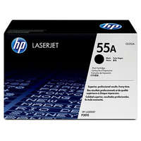 HP CE255A Lézertoner LaserJet P3015 nyomtatóhoz, HP 55A, fekete, 6k (TOHPCE255A)