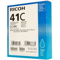 RICOH 405762 Gélpatron SG 3100SNw, SG 7100DN nyomtatókhoz, RICOH Type GC41C, cián, 2,2k (TORGC41C)
