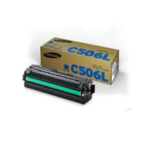 SAMSUNG CLT-C506L Lézertoner CLP 680ND, CLX 6260 nyomtatókhoz, SAMSUNG, cián, 3,5k (TOSAM680CH)