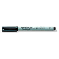STAEDTLER Alkoholmentes marker, OHP, 0,6 mm, STAEDTLER Lumocolor&reg; 316 F, fekete (TS3169)
