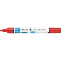 SCHNEIDER Dekormarker, akril, 4 mm, SCHNEIDER Paint-It 320, piros (TSC320P)