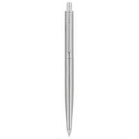 ZEBRA Golyóstoll, 0,24 mm, nyomógombos, ezüst színű klip, ezüst tolltest, ZEBRA 901, kék (TZ83757)