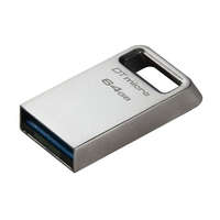 KINGSTON Pendrive, 64GB, USB 3.2, 200MB, fém, KINGSTON DT Micro Gen2 (UK64MG2)