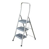 KRAUSE Fellépő, 3 lépcsőfokos, alumínium, KRAUSE Toppy XL (UL12)