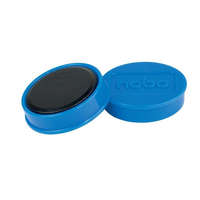 NOBO Korong mágnes, fehértáblához, 30 mm, 4 db, NOBO, kék (VN1450)