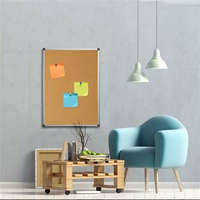 VICTORIA VISUAL Parafatábla, 90x120 cm, alumínium keret, VICTORIA VISUAL (VVI22)